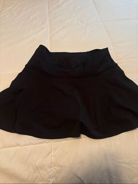 Athleta Black Flared Sport Skirt
